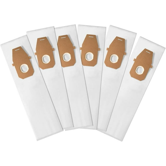 6 Pack Hoover Q Vacuum Bags HEPA Type Style Replaces Hoover Platinum AH1000  Q-HEPA Media Vacuum Bags