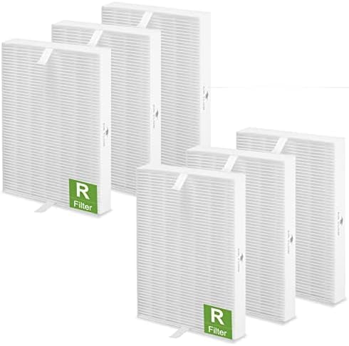 6 Pack Hpa300 HEPA Replacement Filter R for Honeywell HPA300 HPA200 HPA100 HPA090 Series Air Purifier, Compared to HRF-R3 HRF-R2 HRF-R1