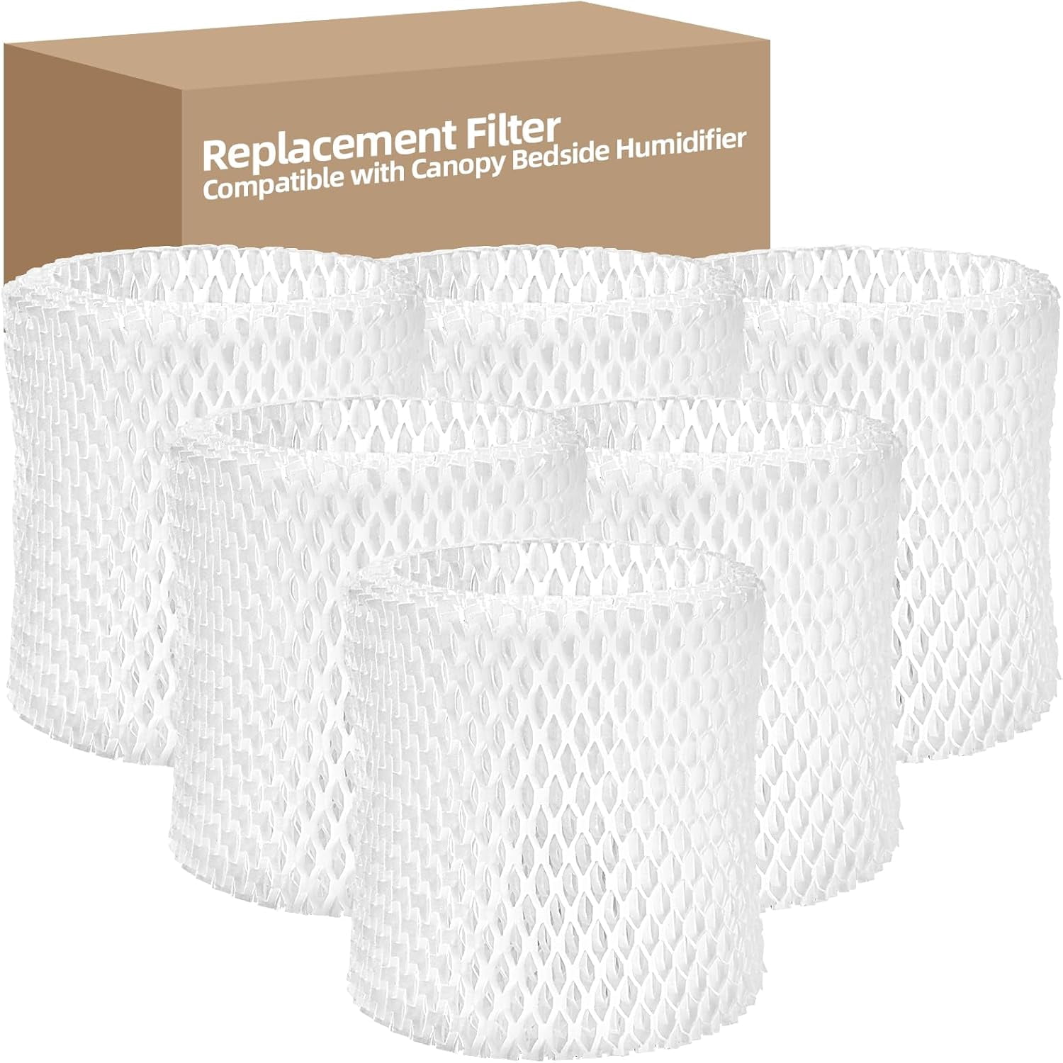 6 Pack Humidifier Replacement Filter Compatible with Canopy Bedside ...