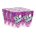6 Pack Ice Breakers Ice Cubes Sugar Free Gum, Raspberry Sorbet, 40