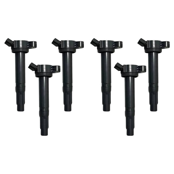 6-Pack Ignition Coils, 4- Connector, Direct Replacement, Pack of 6-6PCS Ignition Coils