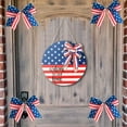 thumbnail image 1 of 6-Pack Independence Day Streamer Bows, 6 Inch Patriotic Ribbon Bows for 4th of July Party Decor, Wreath Accents and Gift Wrap,July 4th Decorations, 1 of 4