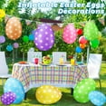 thumbnail image 1 of 6 Pack Inflatable Easter Eggs Decorations, Easter Outdoor Decorations, Easter Inflatables Ball Decor Yard Decorations for Holiday Party,Indoor,Outdoor,Garden,Yard Lawn Decor,16/24inch, 1 of 9