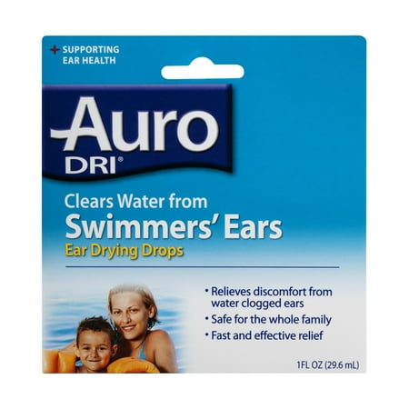 6 Pack - Insight Pharmaceuticals Auro Dri Ear Drying Aid, 1 oz