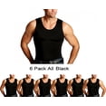 thumbnail image 1 of 6-Pack Insta Slim Compression Muscle Tank MS0006, 1 of 21