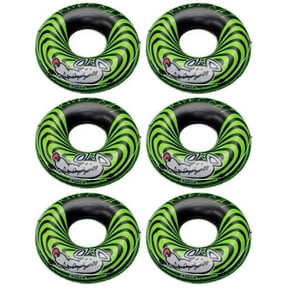 6-Pack Intex River Rat 48-Inch Inflatable Tubes For Lake/Pool/River | 6 x 68209E