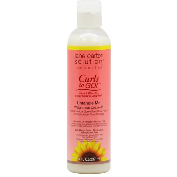 6 Pack - Jane Carter Curls to Go Untangle Me Weightless Leave In 8 oz