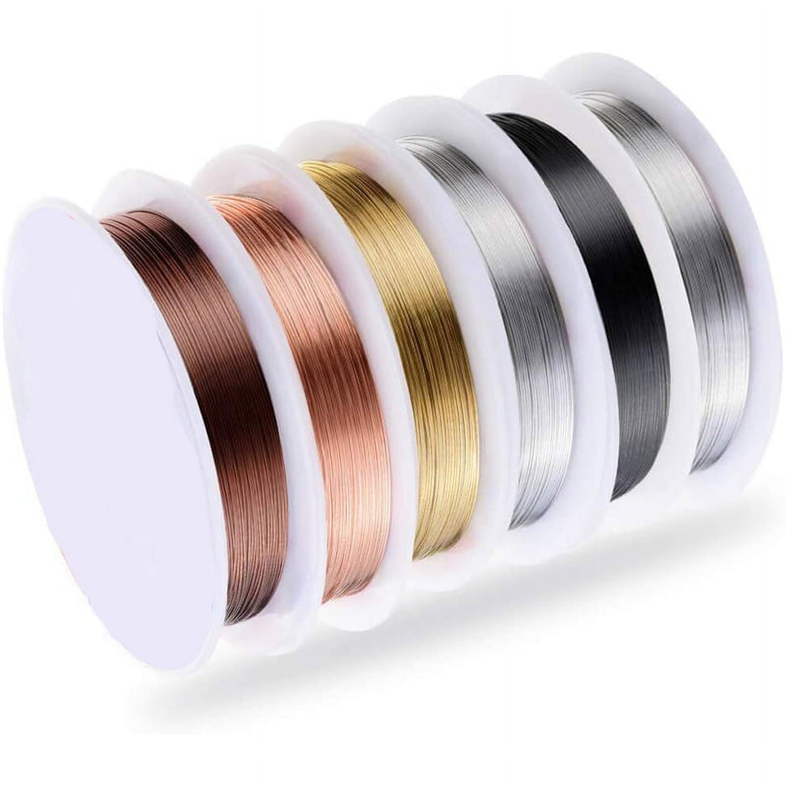 Jewelry Craft Aluminum Wire 22 Gauge 853Feet Bendable Metal Sculpting Wire  for Craft Floral Model Skeleton Making