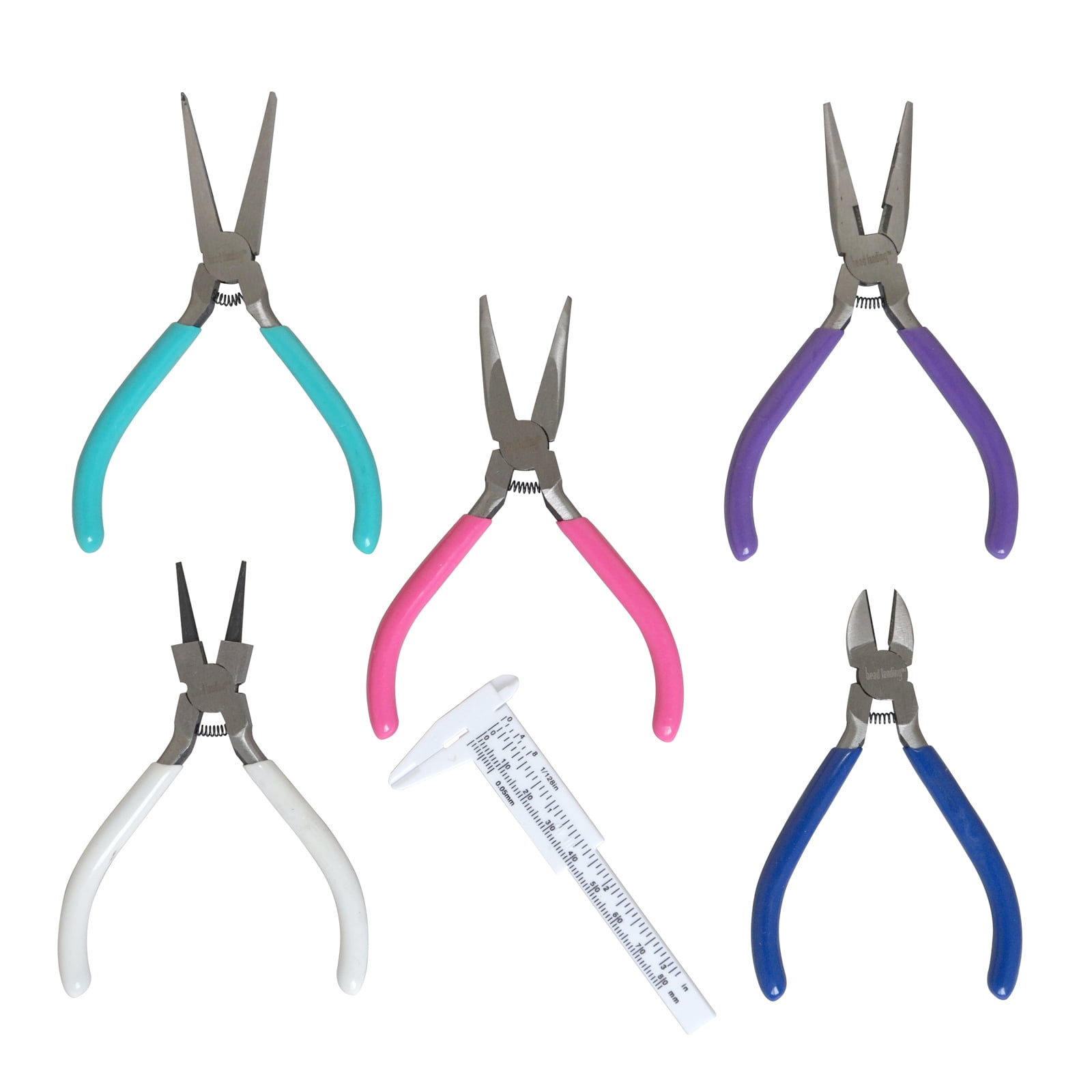 6 Pack: Jewelry Pliers Tool Set by Bead Landing