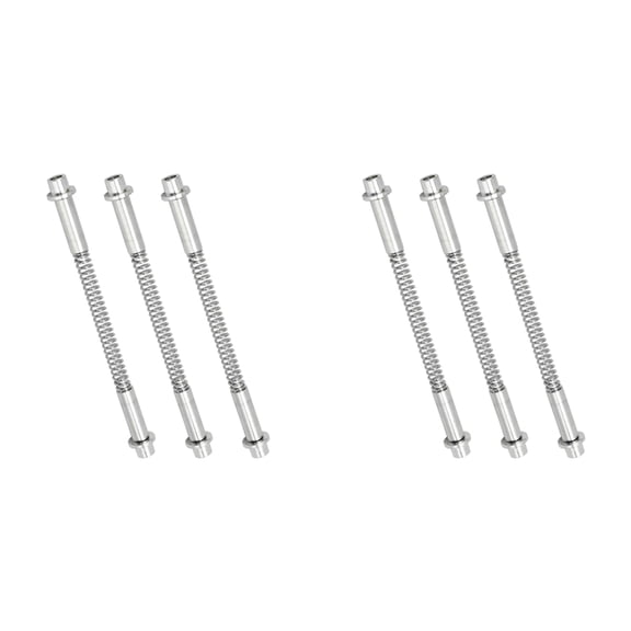 6 Pack K 5131 Storm Door Hinge , Aluminum Screen Door Hinge Pins, Hinge Pins, Bushing Caps, Springs