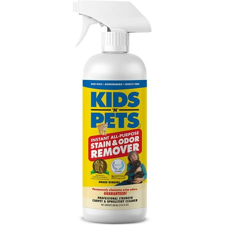 6 Pack KIDS 'N' PETS Instant All-Purpose Stain and Odor Remover 27.05 Ounce