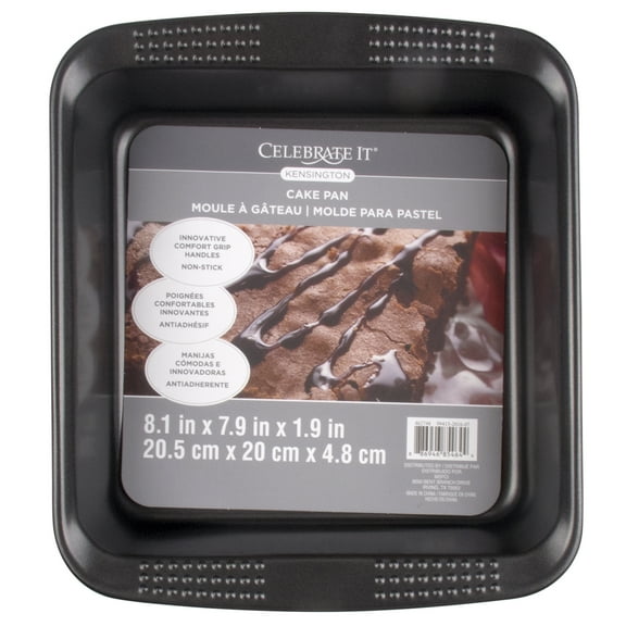6 Pack: Kensington Square Cake Pan by Celebrate It
