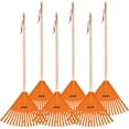 thumbnail image 1 of 6 Pack Kids Rake, Orange, 1 of 5