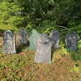 thumbnail image 1 of 6 Pack L-Size 12'' x 17'' Halloween Foam RIP Graveyard Tombstones for Halloween Lawn Yard Party Decorations, 1 of 7