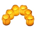 thumbnail image 1 of 6-Pack LED Candle Lights - Simulated Flickering Tea Lights for Romantic Weddings and Corridors, 1 of 8