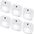 thumbnail image 1 of 6 Pack LED Night Light Plug in, Smart Nightlights with Dusk to Dawn Sensor, Plug Into Wall Lights Suitable for Bedroom, Kids, Toilet, Kitchen, Hallway, Stairs, Garage, White Night Lights, Yrwxzyo, 1 of 3