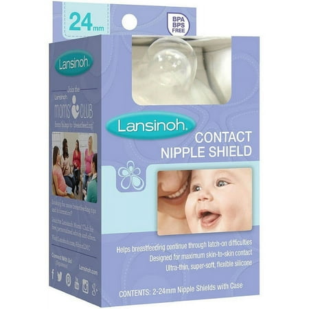 6 Pack - Lansinoh Contact Nipple Shield 2 ea