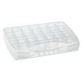 thumbnail image 1 of 6 Pack: Large Adjustable Compartment Bead Storage Box with Handle by Bead Landing™, 1 of 3