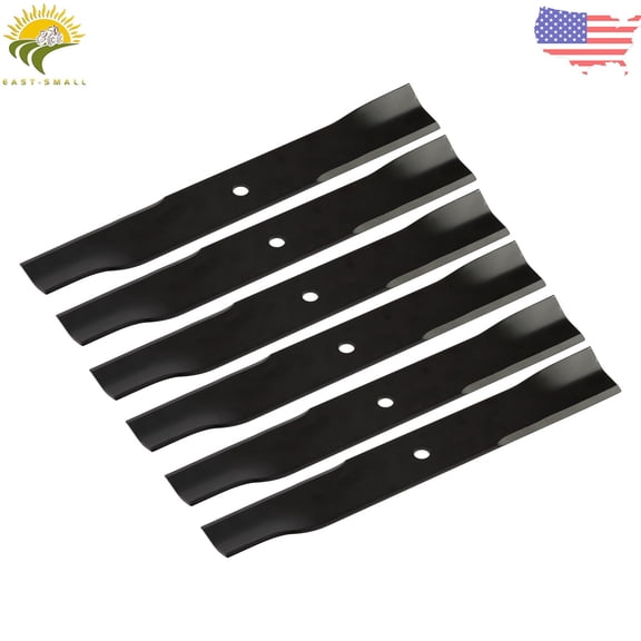 6 Pack Lawn Mower Blade Deck 54" For Hustler Z XR7 Super Z 54 XR-7 797696 601124