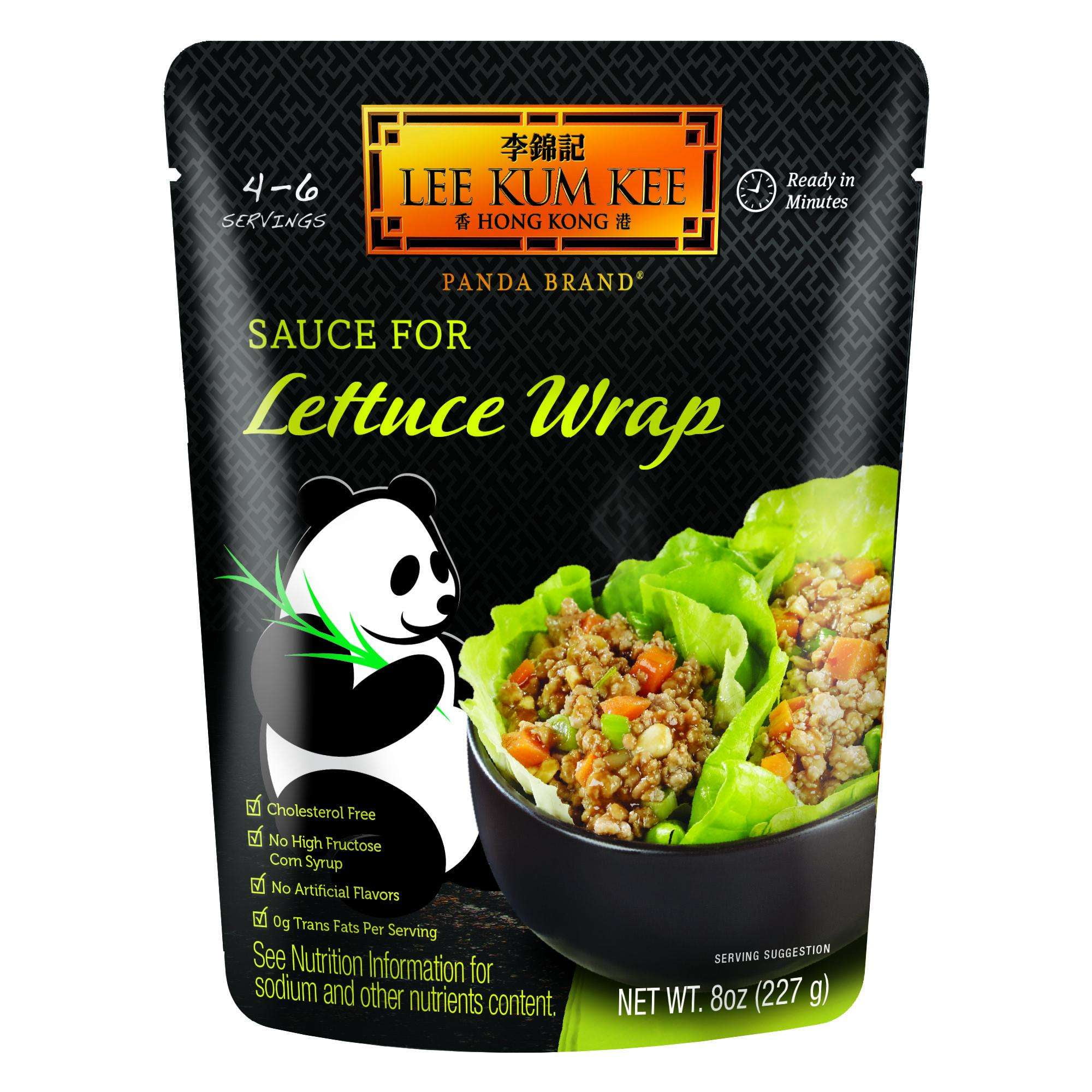 (6 Pack)Lee Kum Kee Sauce Pandra Brand Sauce for Lettuce Wrap, 8 oz.