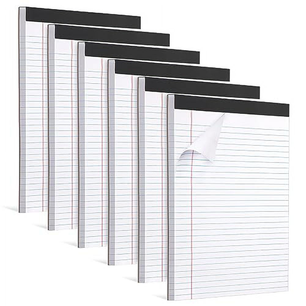 6 Pack Legal Pads Refills Note Pads, Writing Pads 4 x 6 Inches, Memo