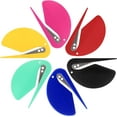 thumbnail image 1 of 6 Pack Letter Opener Envelope Slitter Set Sharp and Efficient Open Envelopes with Ease (Black/Red/Yellow/Green/Rose/Blue), 1 of 4