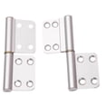 thumbnail image 1 of 6 Pack Lift Off Hinge, aluminum alloy Detachable Flag Hinges for Door, Gate, Window, Included 60 pcs Screw, 1 of 5