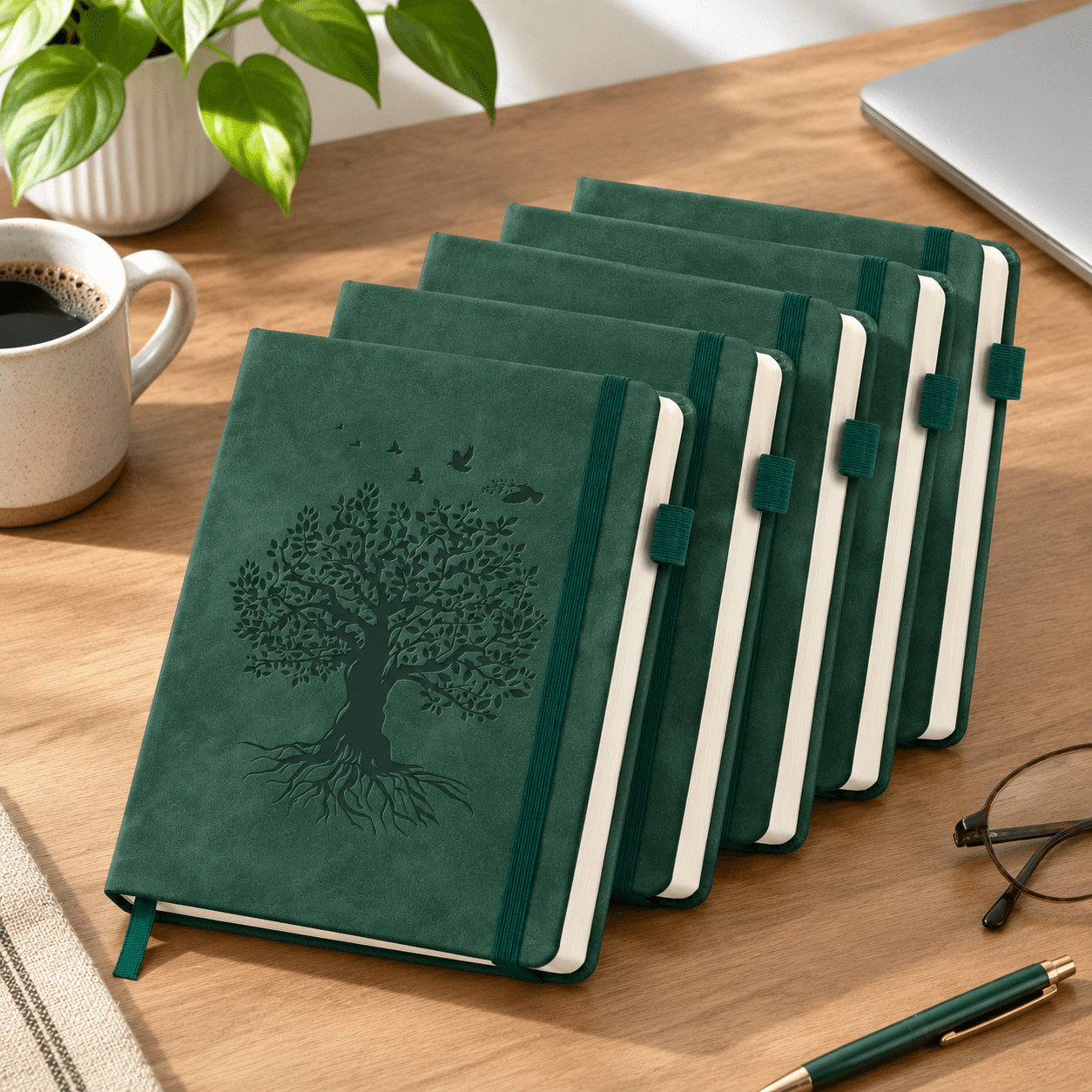 Jorunal Notebook 6 Pack Lined Journal Notebook For Women Men A5 Hardcover Leather ...