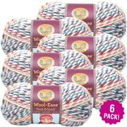 Lion Brand Wool-Ease Thick & Quick Yarn - Hudson Bay, Multipack of 6