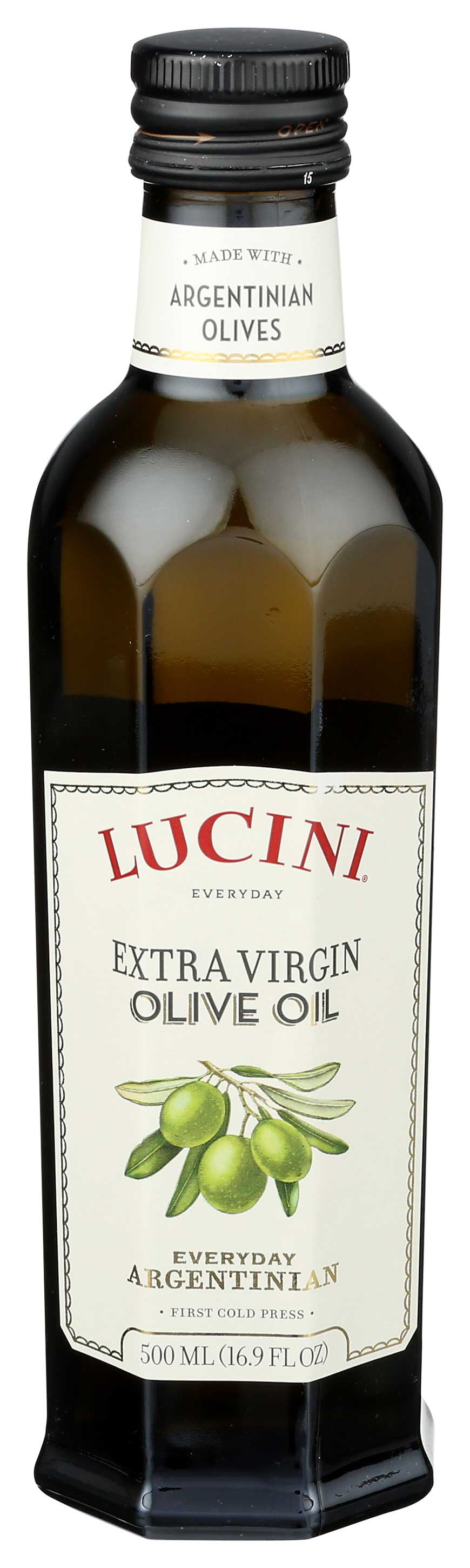 (6 Pack)Lucini Italia Estate Select Extra Virgin Olive Oil, 500 ml