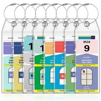 6 Pack Luggage Tags Travel Essentials & Cruise Essentials for NCL, Princess, Carnival, Royal Caribbean & Celebrity Cruise Ships