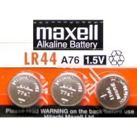 LR44 AG13 A76 L1154 AG13 357 battery x 2 maxell