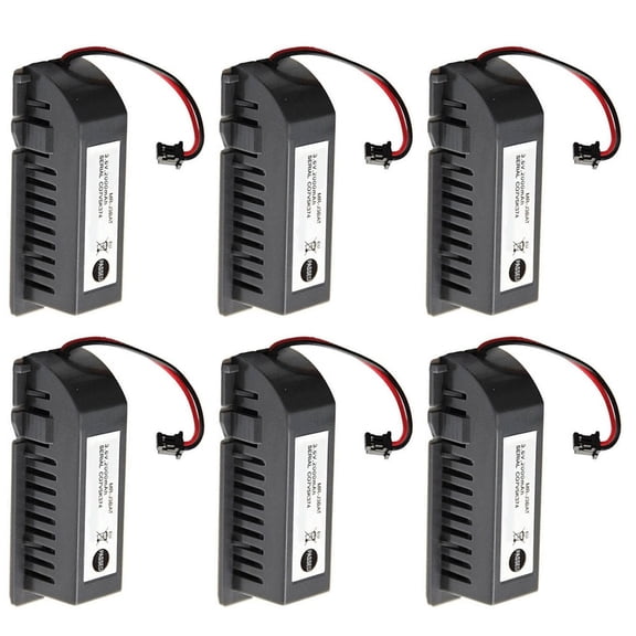6-Pack MR-J3BAT 3.6V Battery 2000mAh ER6VC119A/B Non-Rechargeable for MR-J3 PLC Battery