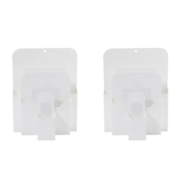 6 Pack Magnetic File Holder, Size Refrigerator Storage Pocket for Class Whiteboard, Office, Locker (L, M and )