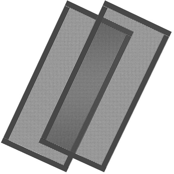 Magnetic Floor Vent Cover Rectangular Mesh Screen with PVC Durable Material, Easy Installation, Debris & Insect Prevention for Floor Ventilation