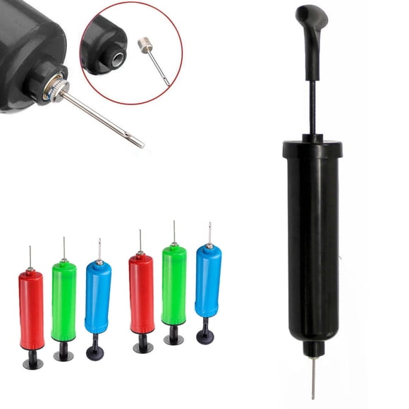 Pompe à Billes Silverline – Modèle Plastique 200mm Avec Aiguille Adaptateur – Pour Gonfler Ballons De Foot, Basket, Et Petits Objets Gonflables
