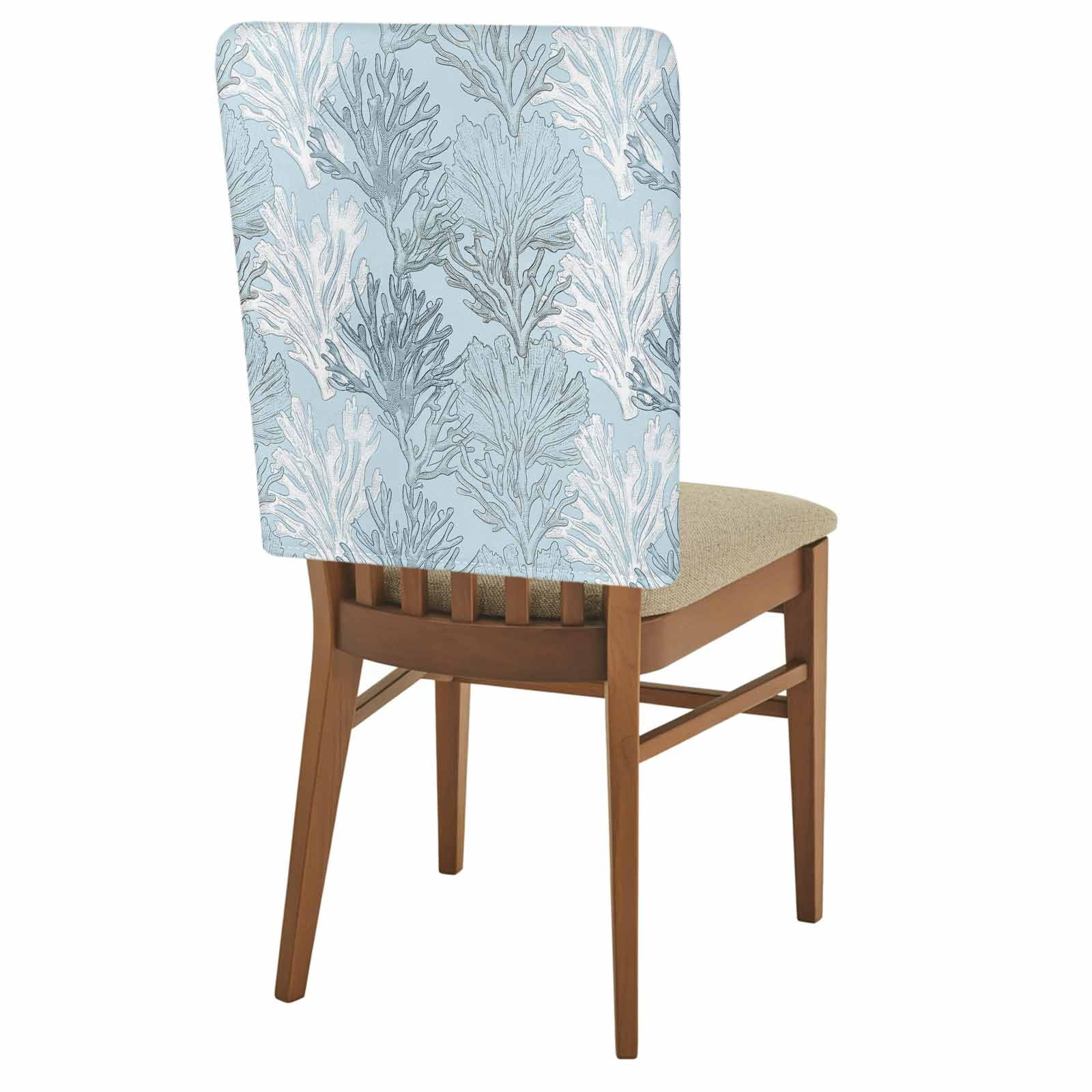 6 Pack Marine Lief Chair Back Covers Ocean White Gray Coral Blue ...