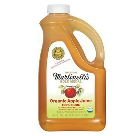 (6 Pack)Martinelli's 100% Pure Apple Juice, 64 Fl Oz