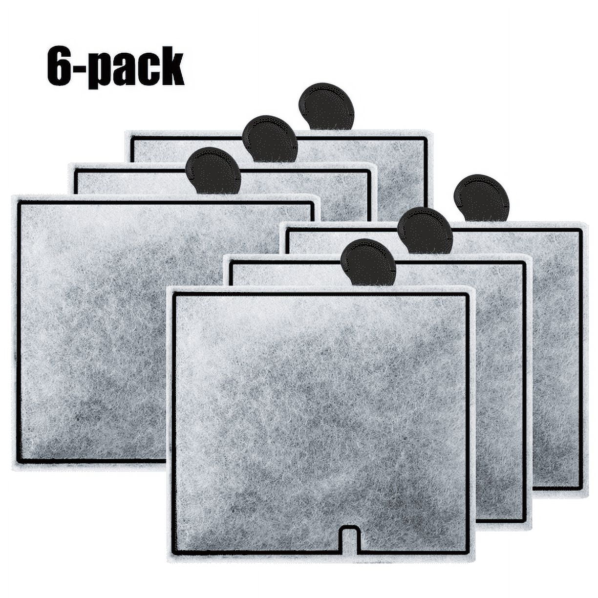 6 Pack Medium Filter Cartridges for Aqueon, Replacement Filter Cartridges for QuietFlow LED PRO
