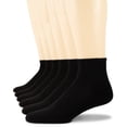 thumbnail image 1 of 6 Pack Men's Ankle Cotton Athletic Running Sports Socks Mixed Size 10-13, 1 of 7