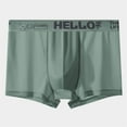 thumbnail image 1 of 6 Pack Men's Brief Underwear Ice Silk Seamless Ice Thin Breathable Trend Shorts Hipster Brief Panties for Adult, 1 of 3