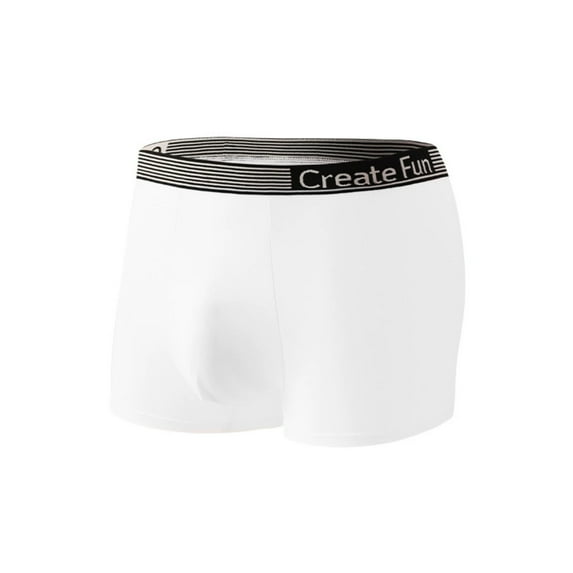 6 Pack Men's Underwear Boxer Briefs Skin Friendly Ice Silk Casual Large Size Breathable Comfortable Fashion Panties