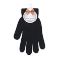 thumbnail image 1 of 6-Pack Men's Winter Polyester Magic Gloves, Black, One Size, 1 of 1