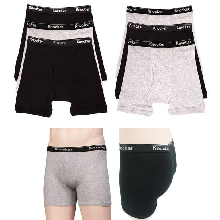 6 Pack Mens Boxers Underwear Male Soft Briefs Shorts Size M 34-36 100%  Cotton