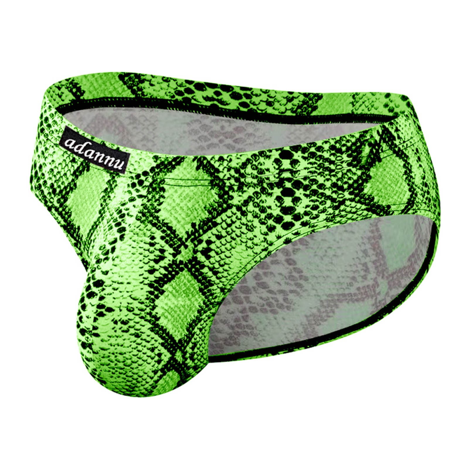 6 Pack Mens Underwear Trend U Leopard Print Panties Low Waist Nylon Crotch Breathable Briefs For