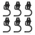 thumbnail image 1 of 6 Pack Metal Garage Hooks, Heavy Duty S Hooks Tool Hangers for Garage Wall, Shed, Garden Storage Organizer, 1 of 7