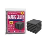 6 Pack Microfiber Cleaning Cloths 16x12 Inch Lint Free Reusable Rags for Streak Free Glass Cleaning Car Windows Screens