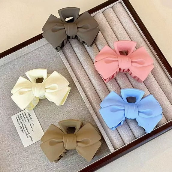 6 Pack Mini Matte Shark Hair Clips - Strong Grip for Thick Hair, Elegant Design for Daily Wear