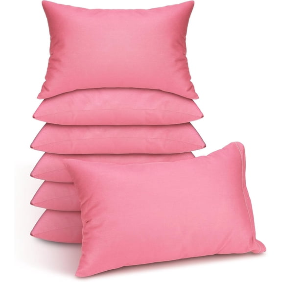 6 Pack Mini Pillows Bulk Small Pillows 14"x9" Soft Travel Nap Pillow for Daycare Nap Time Pet Neck Lumbar