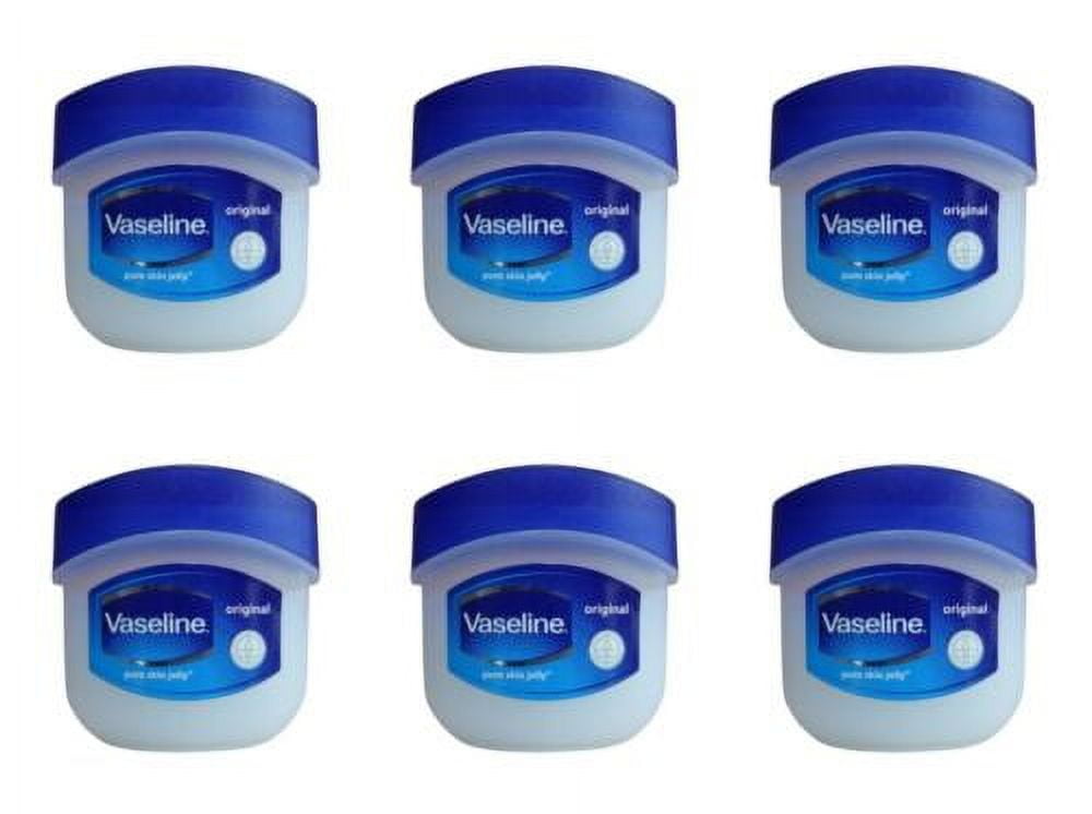 6 Pack Mini Vaseline Petroleum Jelly 5.5 Grams